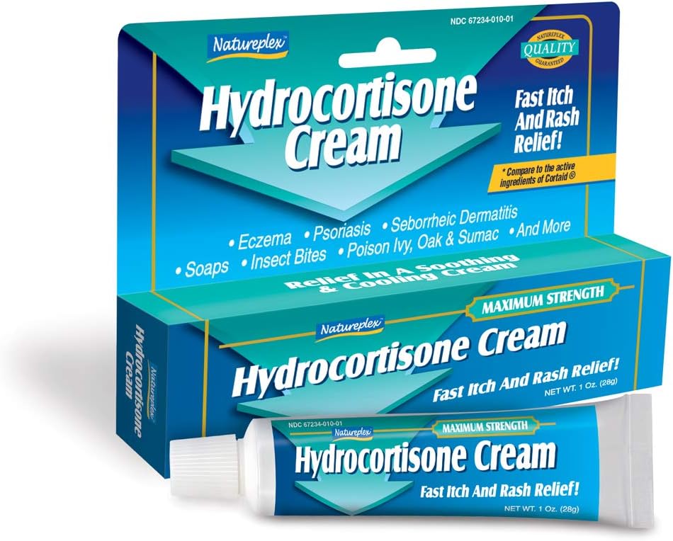 Hidrocortisone Cream Fast Itch and Rash Relief