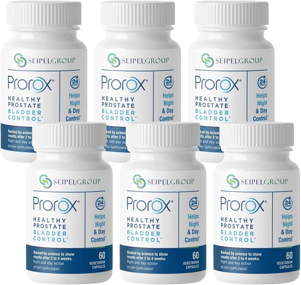 Kontrol Prostat Bladder Sehat, Suplemen Prostat untuk Pria, Mendukung Prostat Sehat dan Bladder Kesehatan, Berisi Saw Palmetto, Kabupaten Reduces, 60 Vegetarian Capsules (360)