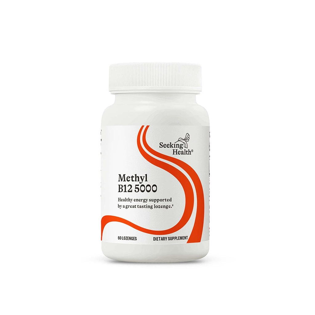Mencari Kesehatan Metyl B12 5000, 5000 mcg B12 sebagai Adenosyllcobalamin dan Methylcobalamin, ProgerFormula Support Heally Metabolisme, Methylation, Cognitive Health, Vegan dan Vegetarian (60 lozenges) *