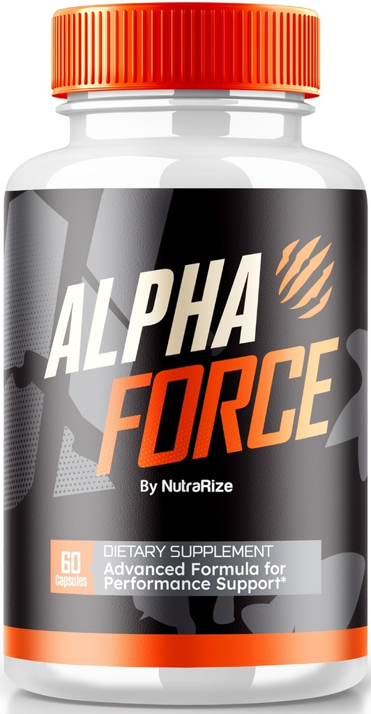 NuttraRize Alpha Force Capsules, All Natural Pills to Dukung Energy and Performance, Nuttrasionation Formula for Overall Health, Resmi Review (60 Kapsul)
