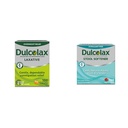 Dulcolax Stimulant Laxative Tablet (100 Count) Gentle Overnight Constipation Relief, Bimaceyl 5mg & Stool Softtener Laxative Liquid Gel (100ct) for Gentle Relief, Docuciate Sodium 100mg