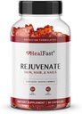 HealFast Remate Vitamin and Mineral Gummy Supplement - Collagen Gummies + Vitamin, Biotin, dan Zinc - Anti Aging Beauty & Skin Suppplemen - Studied & Physician Formulated - 60 Count