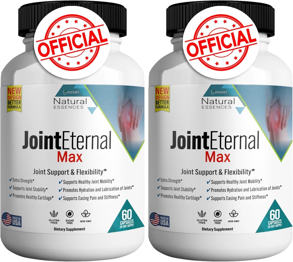 Bersama dengan Max Alam Essences Dukungan Bersama Alam, 60 Capsules 20 Hari Supply, Gluten Free, Sugar Free, Non-GMO, Dibuat di USA (2)