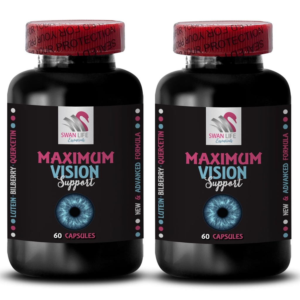 Seimbang visi - EYE VISI SUPLEMENT - Adegan Clearer, Eye kekuatan, gambar yang lebih baik, Crystal visi, garis tajam, Kejernihan mata, keuntungan Fokus, pandangan murni, visi Vivid 2 Botol 120 Capsules