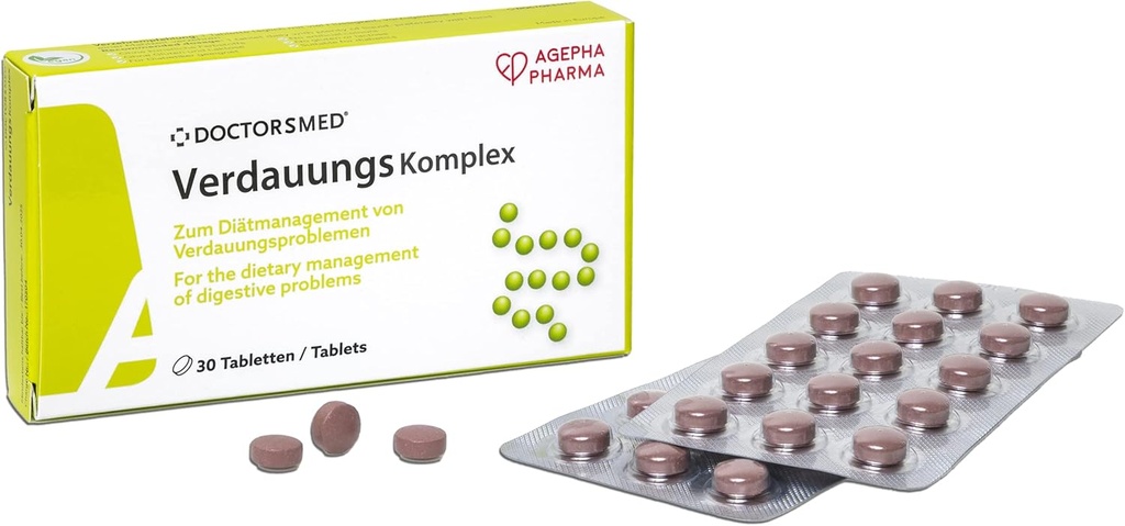 Tablet Suplemen Digepsi Verdaung: 124; Alternatif Natural untuk Bantuan Enzyme Digetical Melawan Bloating, Interustable, Krimps, dan Constipation 124; 100% Ingreasi Natural 124; LN Relief Table