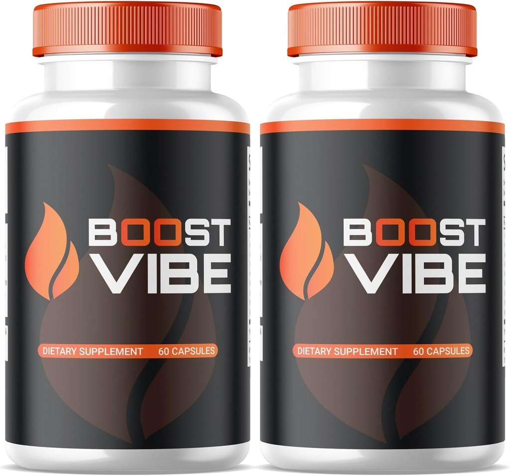 SPRESSO (2 Paket) Boost Vibe Capsules, Capsules Boost Vibe Resmi, All Natural Boost Vibe Capsules, Premium Boost Vibe for Support Kesehatan dan Wellness, Premium Boost Vibe (120 Capsules)