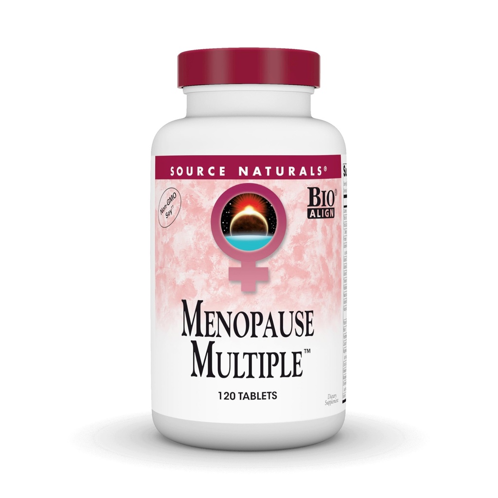 Sumber Menopause Multiple, Non- GMO Soy - Bio- Aligned Formula - 120 Tablet
