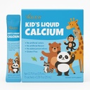 Agneless Kids Calcium Suplemen, untuk tumbuh Bones, Vitamin D, Zinc, dan Magnesium, dengan Ekstraksi Bass Laut - Tinggi Absorpsi, Imune Dukungan, Bebas-25 ml (15 Count)