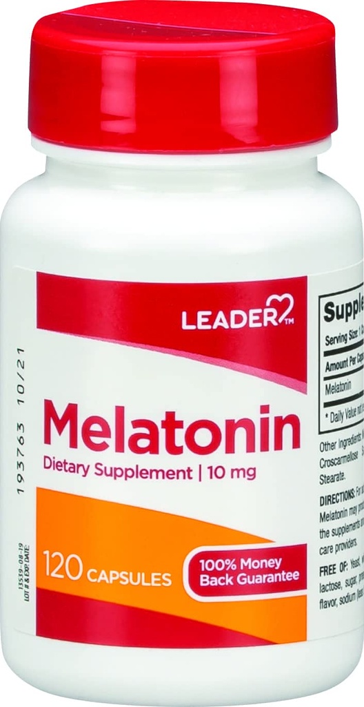 Pemimpin Melonaut di 10MG Capsules 120 Ct.