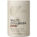 Penelitian Olahraga Multi Collagen Protein Powder (Tipe I, II, III, V, X) dengan Acid Hyaluronic + Vitamin C 124; 5 Types of Food Based Collagen, 30 Servings (Coklat)