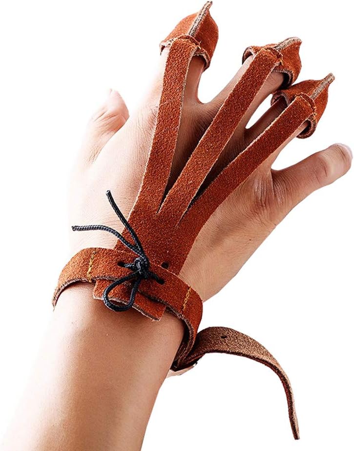 3 Finger Design Archery Shooting Gloves