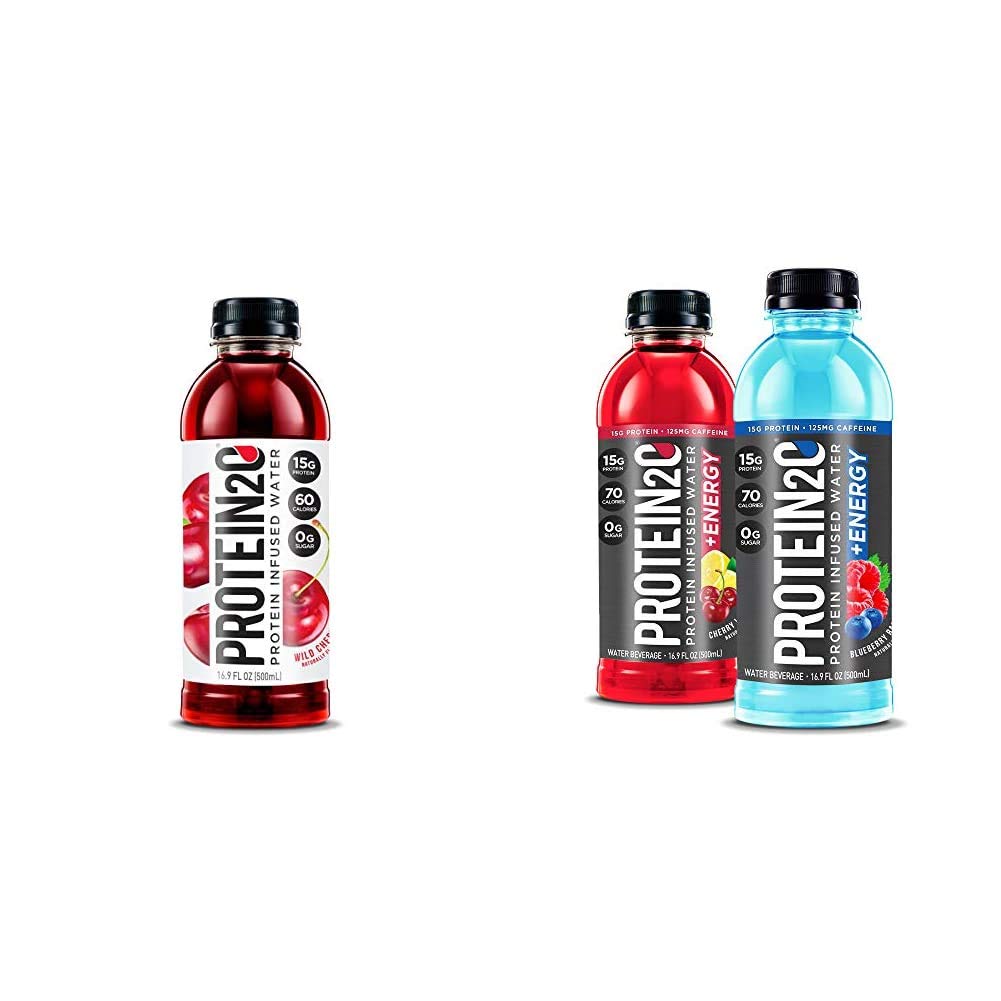 Protein 2o Whey Protein Memasukkan Variety Water Pack (16 Cacah)