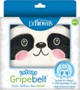 Gripebelt kecil Dr. Brown Heated Belly Band, Soothe Baby 's Tummy dengan lembut dan kompresi, Panda, 0m +