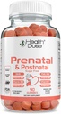 Kesehatan Dose Prenatal / Suplemen Kompleks Posnatal. Vitamin B6, B12, C, Zinc. 90Ct