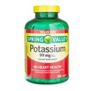 icj Potasium Caplets Dietary Supplemen Nilai Ukuran, 99 Mg, 500 Cacah