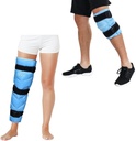 Butiran Es Lutut REVIX Lipat untuk Injuries Bisa dipakai kembali dan Large Gel Ice Lick untuk Leg, Hip, Thigh, Knee dan Shin Splint