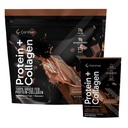 Protein + Collagen Powder 124; 23g Protein (Gras-Fed Whown + Collagen): 3.7g BCAS 124; Pasangkan Muscle & Joint Health 124; Gluten & Soy Free 124; No Artificial Ingregents 12415 Sakhets - Coklat