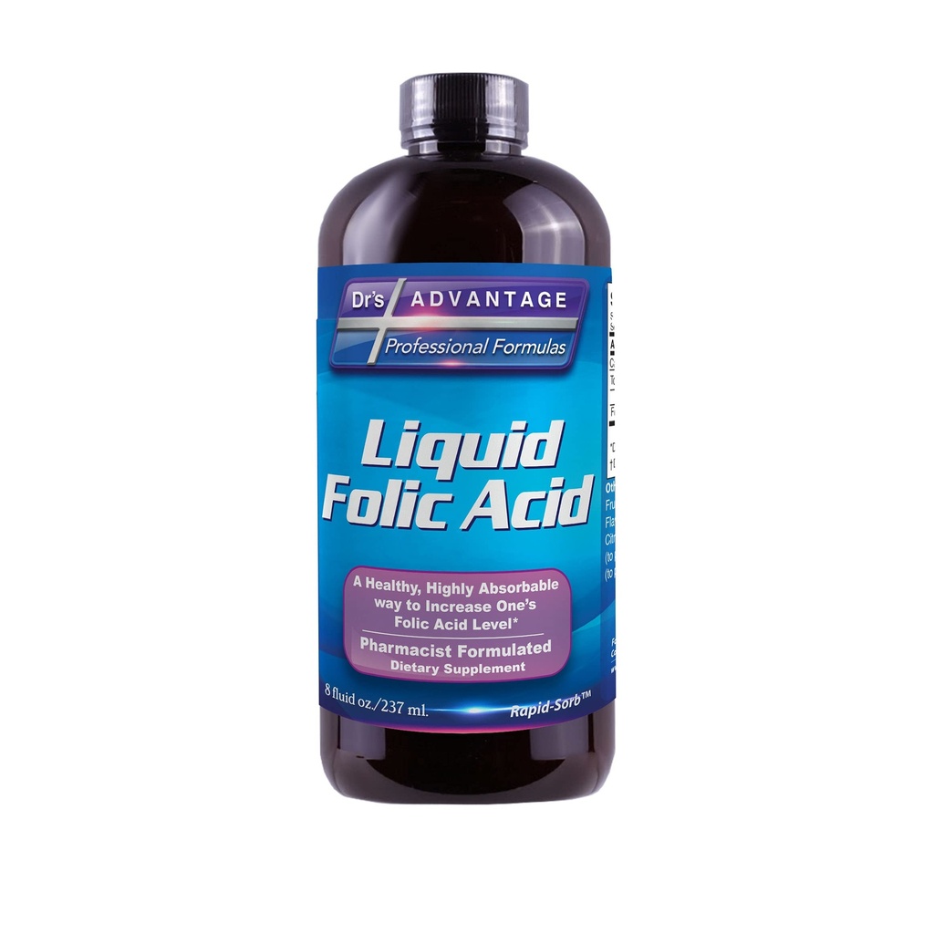 Cair Folic Acid 800 MCG, 8 oz.
