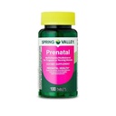 Spring Valley Prenatal Multivitamin / Multimineral untuk Pregnant and Nursing Women Dietary Suplement Tablet, 100 Count + Sticker, Dri Store.