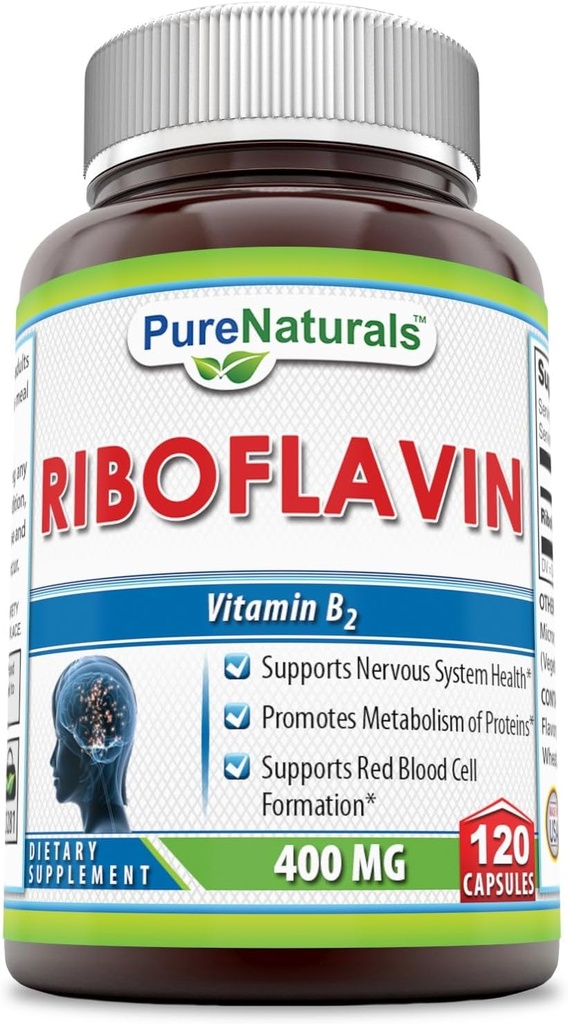 Murni Riboflavin 400 Mg 120 Capsules