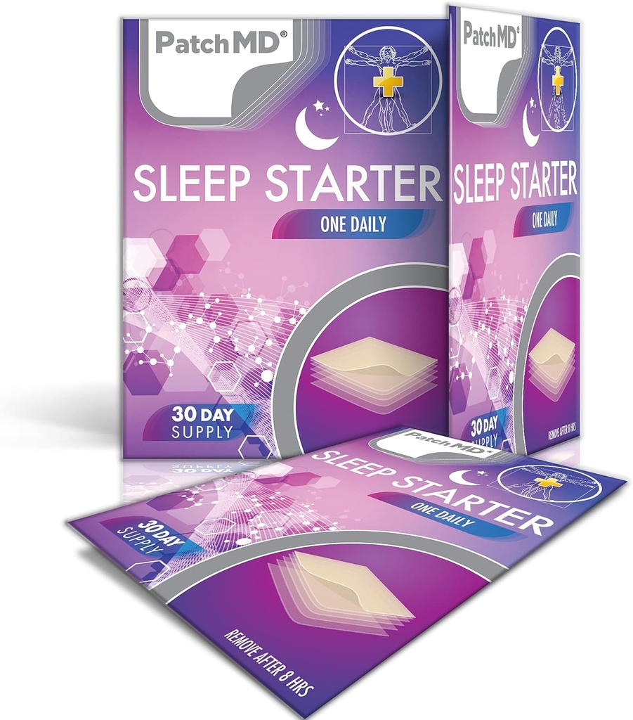 PatchMD Tidur Starter, 30 Hari Supply, Satu Harian