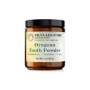 Dr. Clark Oregano Tooth Powder - 3oz, Natural Oral Health & Tooth Whitening Formula