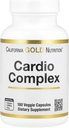 California Gold Nutrition Cardio Complex dengan CardioAmino Blend, CardiotPhyto Blend dan Koenzim Q10, 180 Veggie Capsules