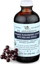 Appleseed 's Organic Elderberry Syrup Max Kekuatan 280000mg Anak + Dewasa Harian Suplemen Imune-Formulated Science- Backed Murni Vegan 48 Hari Suply - 8 Fl Oz