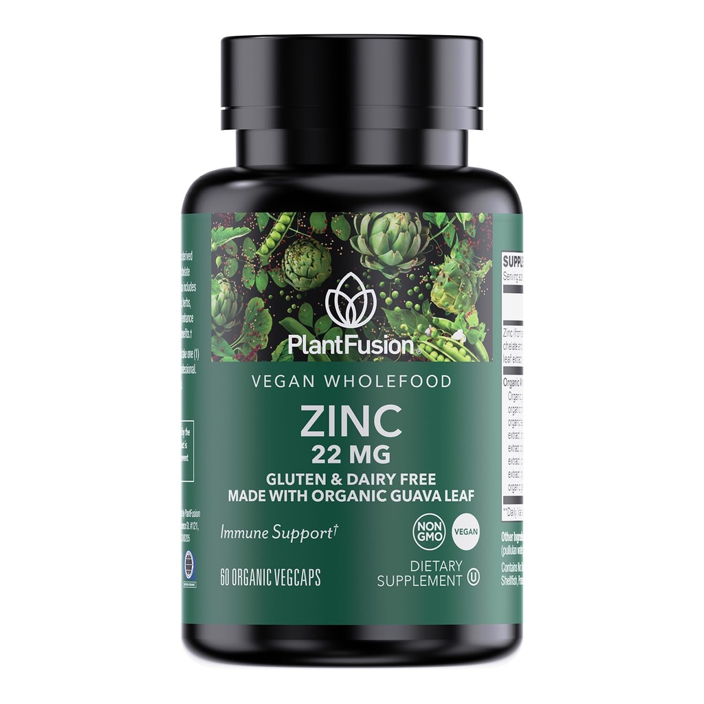PlantFusion Vegan Zinc Suplemen 22 mg