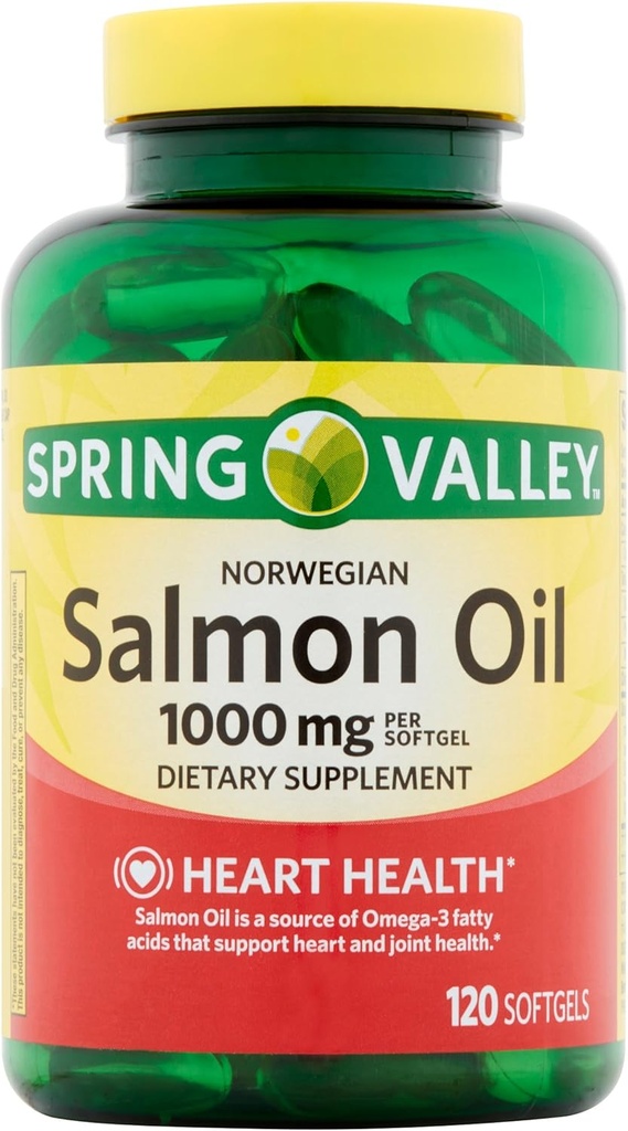 Minyak Salmon Spring Valley 1000 mg