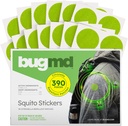Stiker BugMD Squito Mosquito Repellent Patch Sticker for Adults (390 Patch), Safe & Effective Insect Repellent Patches for Toddlers, Kids, Camping, Beach & Outdoor Essentials