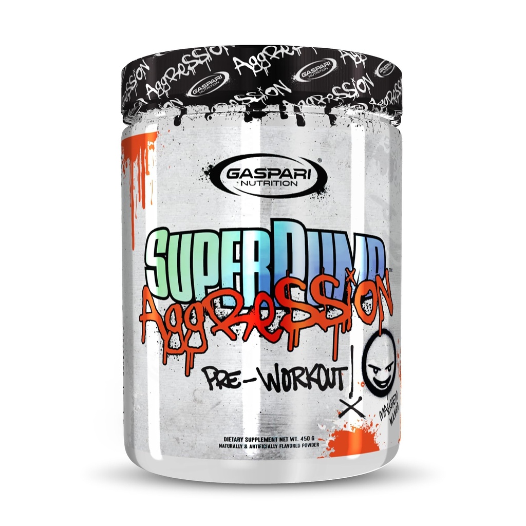 Gasuni Nutrection SuperPump Pregresi: Energy, Focus, Endurance and Recovery, with Creatine and Caffeine (25 Servings, Mayhem Mango)