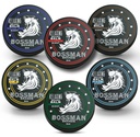 Bossman Beard Bald Variety Pack - Beard Grooming, Growth and Care Kit - Softener dan Moisturizer - All 6 Scents