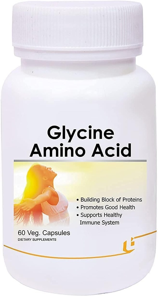 Glycine Amino Acid-Pack of 60 Veg Capsules