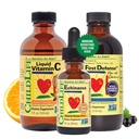 CHILDLIFE ESSENTIALS Imune Support 3-Pack - Liquid Vitamin C, First Defense, and Echinacea - Supplemen Kebal Ammune untuk Bayi, Toddlers, dan Anak