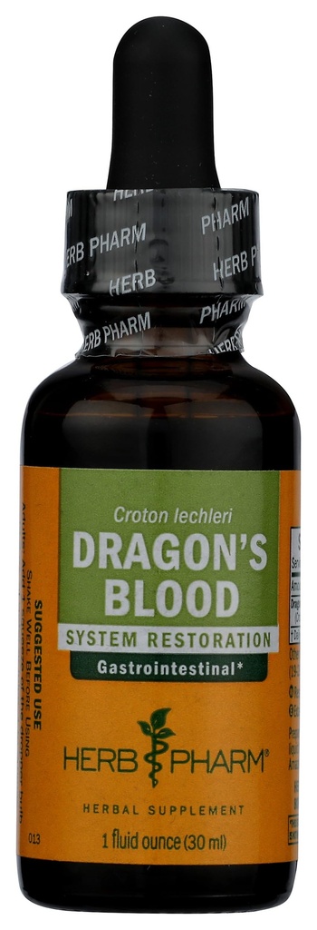 Herb Pharm Dragon 's Blood Liquid Tree Sap for Digetsy Support - 1 Ounce (DDRAG01)