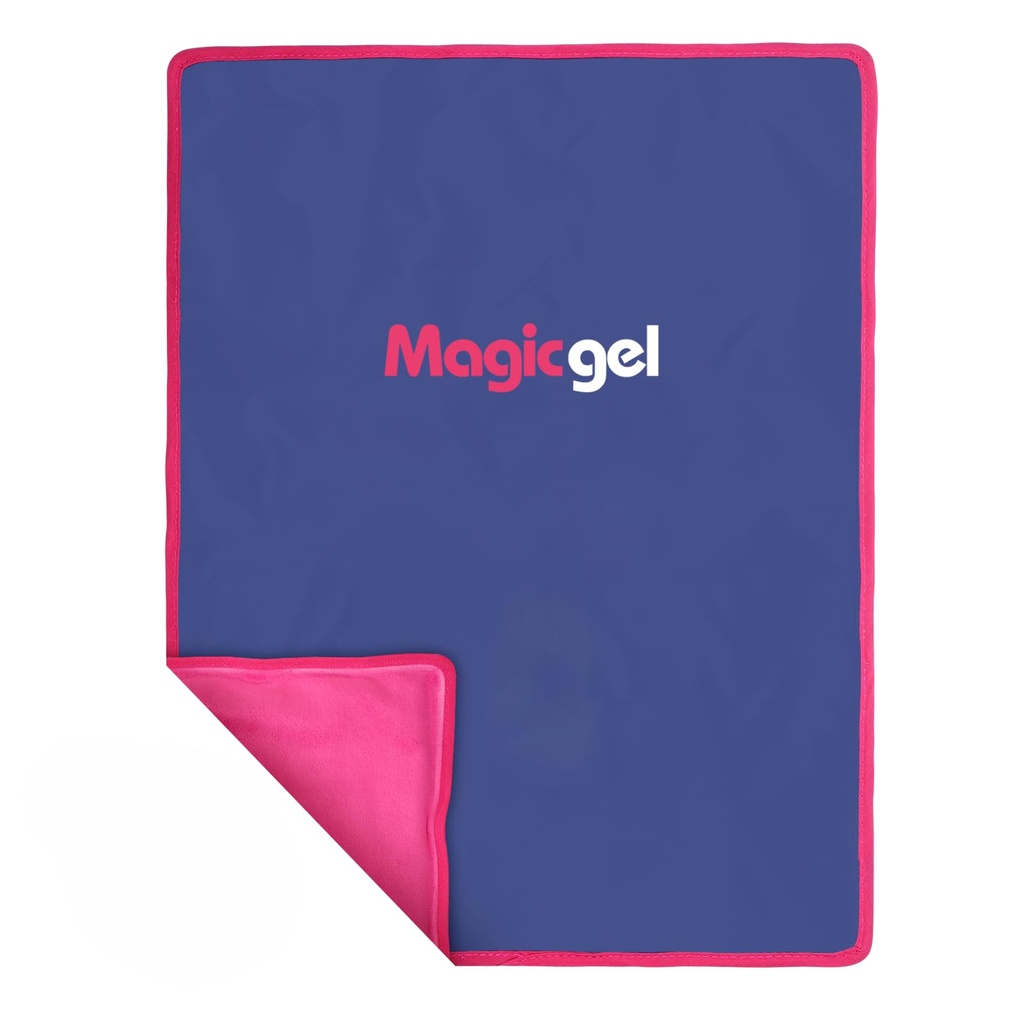 Kotak Es Jasa Jasa Jasa untuk Luka Bisa digunakan kembali (15 "x 11") - Paket Es Besar-Fleksibel Cold Cooling Pad - Gel Pack for Shoulder, Hip, Lupe, Kaki, Turunkan Kembali