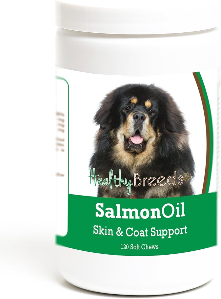 Sehat Breeds Tibetan Mastiff Salmon Oil Soft Chews 120 Count