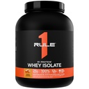Aturan 1 R1 Protein Whiy Isolate - dengan 25g Protein & 6g BCAA Exclusive dari Isolated & Hydrolyzed Sumber untuk Pemulihan Kerja (5 Pounds *, Salted Carmel)