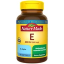 Vitamin E 180 mg (400 IU) dl- Alpha Softgels, 180 Cacah untuk Dukungan Antioksidant