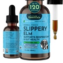 Animal Essentials Slippery Elm - Slippery Elm Bark Tales Drops for Dogs and Cats, Organic Herbal Extract for Heally Gut, Digetial & Throat Dups, Helling Acid Reflux, Formula- 1 fl oz