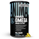 Animal Advanced Omega 3 Fatty Acids - 3500mg EPA DHA Fish Oil Omega 3 Tambahan untuk Potency Tinggi Perempuan & Men Dicampur dengan CLA GLA ALA untuk Mata Otak Skin Ammune Joint Health Pucks
