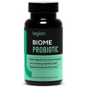 LEGION Probiotic Biome - Suplemen Kesehatan Provinsi Gut Alami untuk Perempuan & Pria - Probiotik Suplemen Nutonasional Bantuan Mengurangi Bloting, Cramping & Gas - Colon Kesehatan Pil Probiotik, 30 Servis