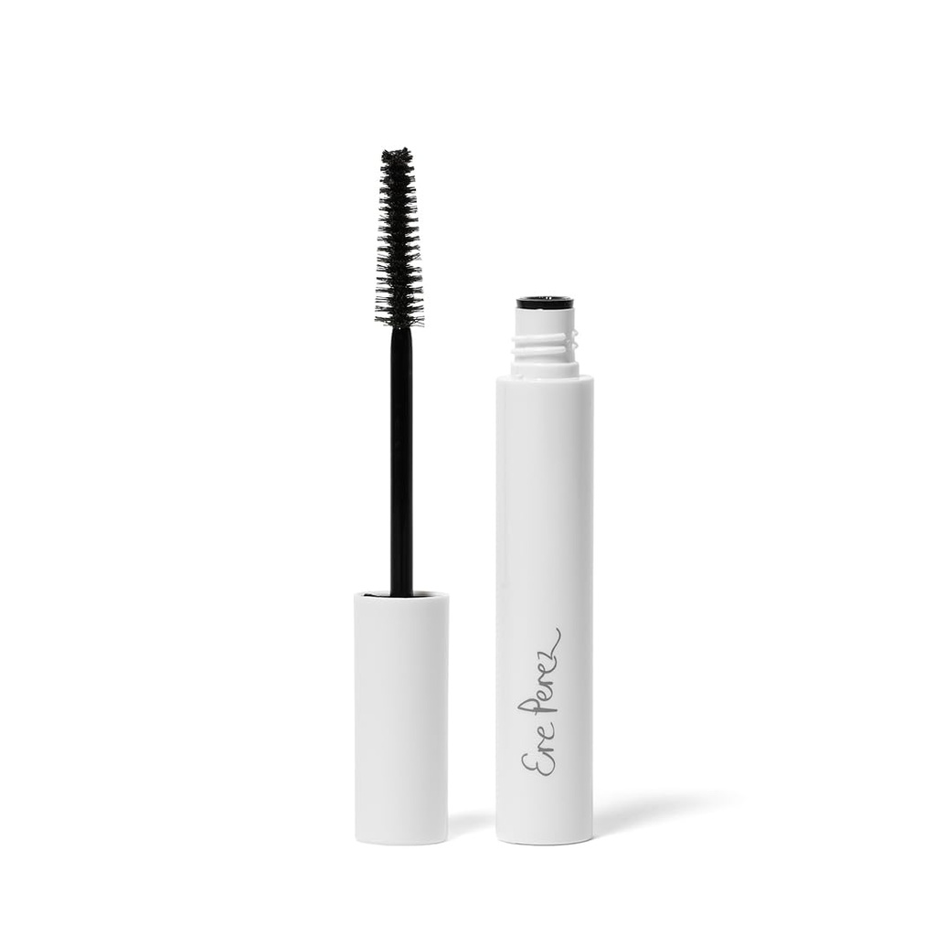 Ere Perez - Avocado Waterproof Mascara 124; Lengthen, Neughty, Enhance, Strengthen 124; Long- Lasting, Sensitive Eye Safe 124; Mamelia + Camelia Oils 124; Vegan, Cruelty- Free Beauty (Hitam, 0.35 oz 124; 10 ml)