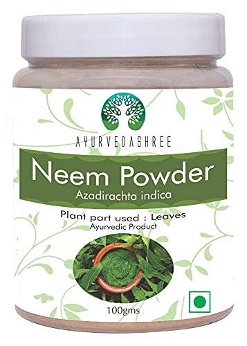 Neem Leaf Powder 100 Gm 134; Azadirachta Indica 124; Wild Crated Neaf Leaf Powder 124; Sangat Bitter Neem Suplemen untuk Rambut Skin dan Detox 124; Non GMO, Gluten Free, Vegan