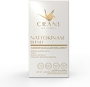 NATTOKINASE Blend 6.000 FU 124; Non-GMO, Vegan, Gluten Free Dalley 124; Made in Japan, Family Owned Over 50 Years 124; Tradisional Japan Enzyme