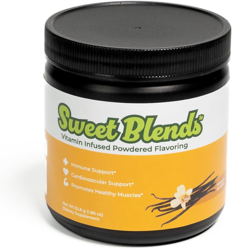 Protein Flavor - Vanilla - bubuk Flavoring untuk Protein Shake dengan Daily Multi- Vitamin -20 Servings- Enhance Flavor & Custoize Protein Shake
