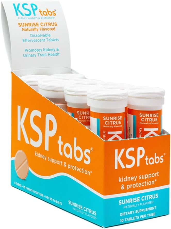 Sunrise Citrus All Natural Hidration & Ginjal Health Supplemen untuk Formasi Calsium Oxlate Crystal, 80 Tablet