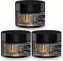 Shilajit Resin - Organic Shilajit Resin Third Party Test Rich in 85 + Trace Minetrace, Gold Grace Himalaya Pure Shiljait for Energy (1 Fl Oz (Pack of 3)