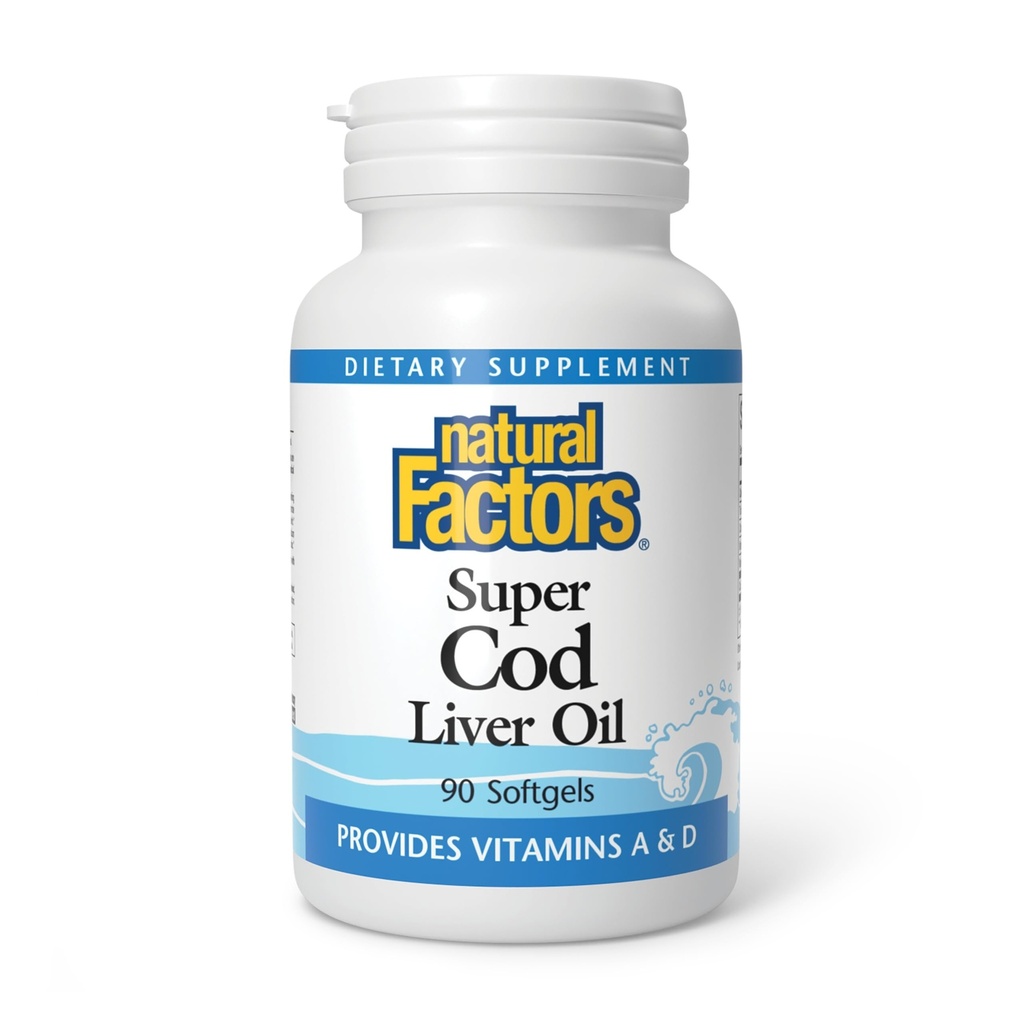 Faktor Natural Cod Liver Oil, 90 Kapsul